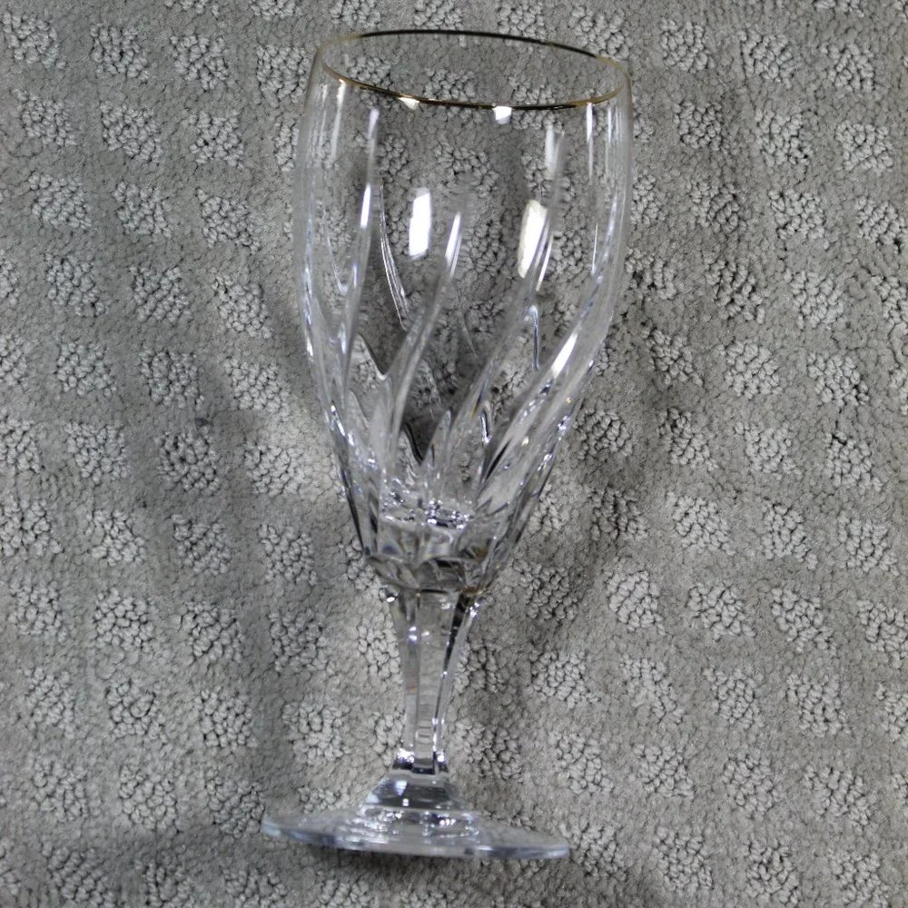 Iced Tea Rendezvous Gold Mikasa Glass